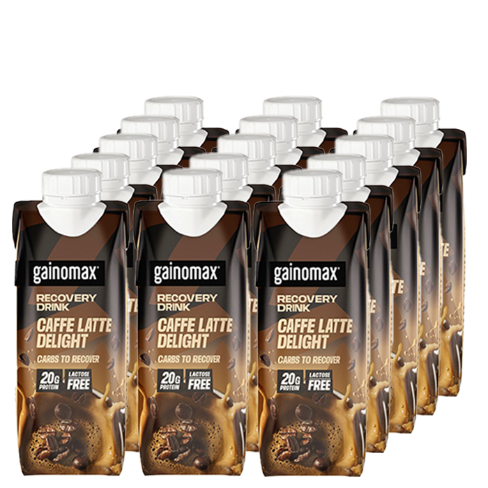 15 x Gainomax Recovery Drink 250 ml choklad