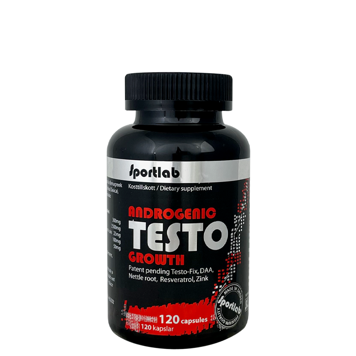 Androgen Testo Growth 120 kapsler