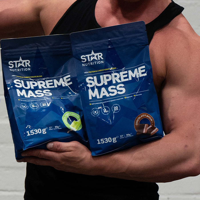 Supreme Mass Gainer 5400 g jordgubb