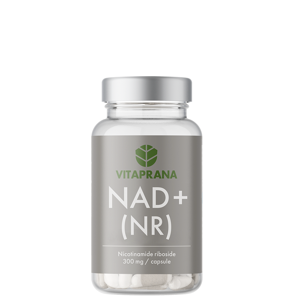 NAD+ 300 mg Nikotinamid Ribosid 30 kapsler