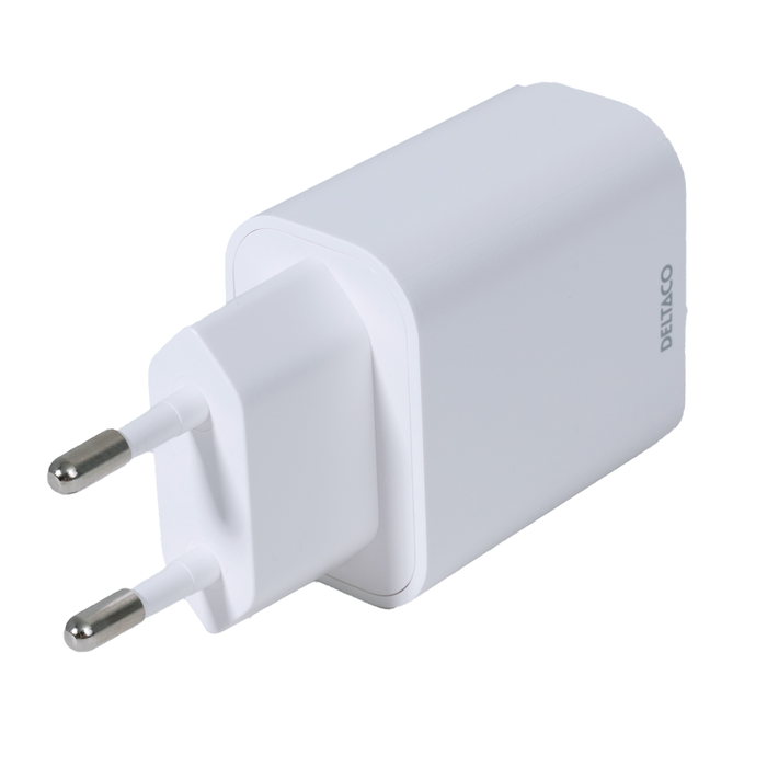 USB-A Vegglader Rask lading 18 W Hvit