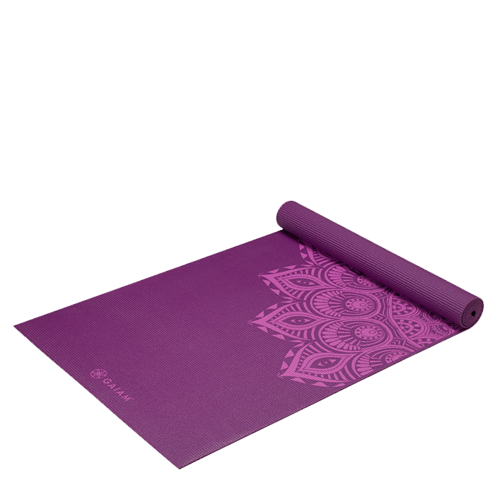 Yogamatte 6mm Purple Mandala