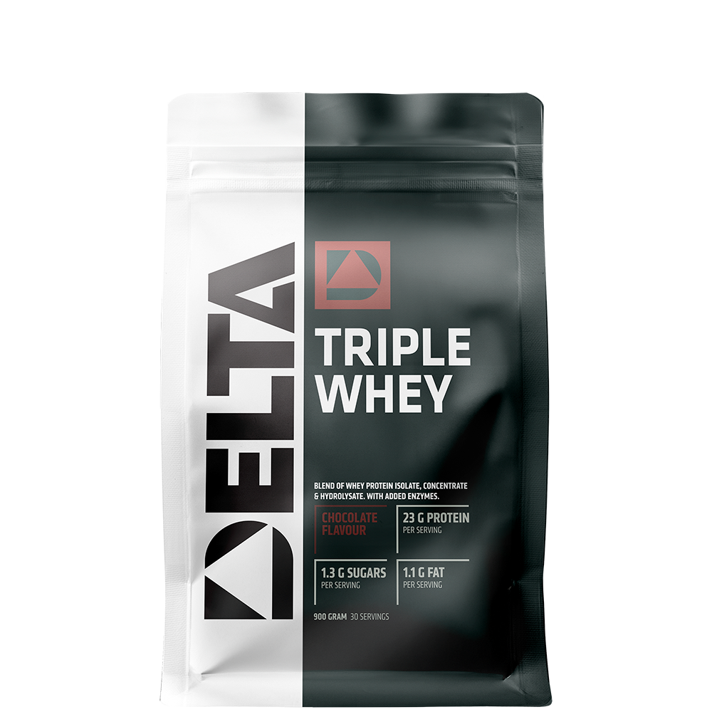 Triple Whey Myseprotein 900 g chocolate