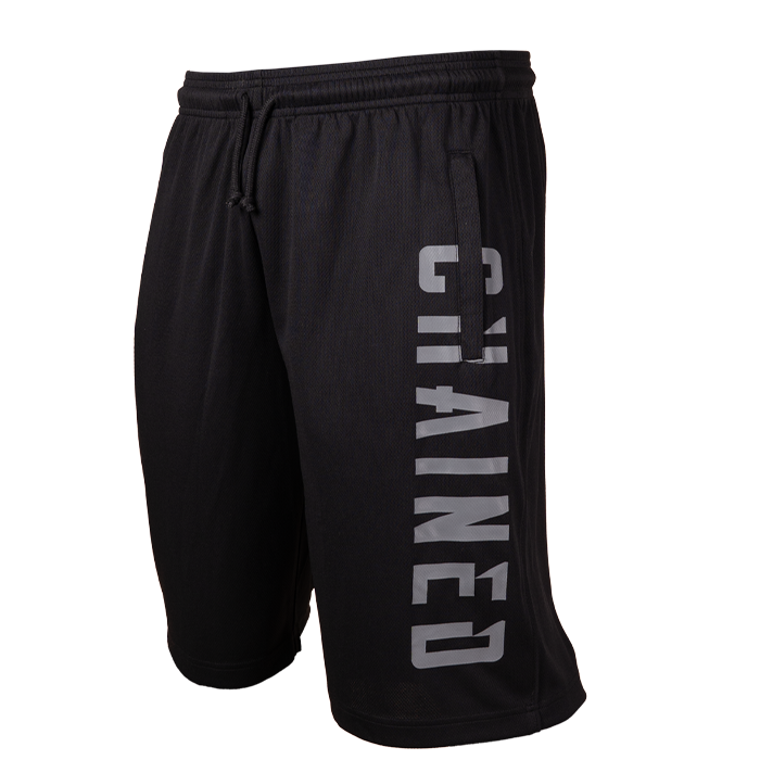 Chained Mesh Shorts Svart