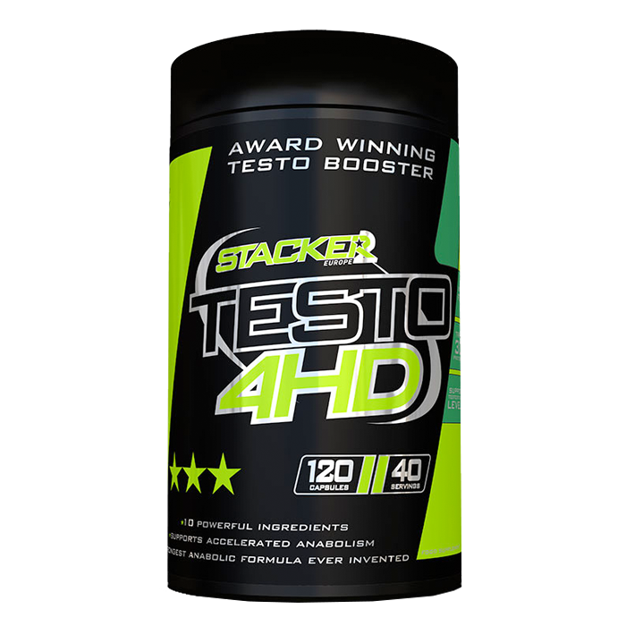 Testo 4-HD Tribulus Terrestris 120 kapsler