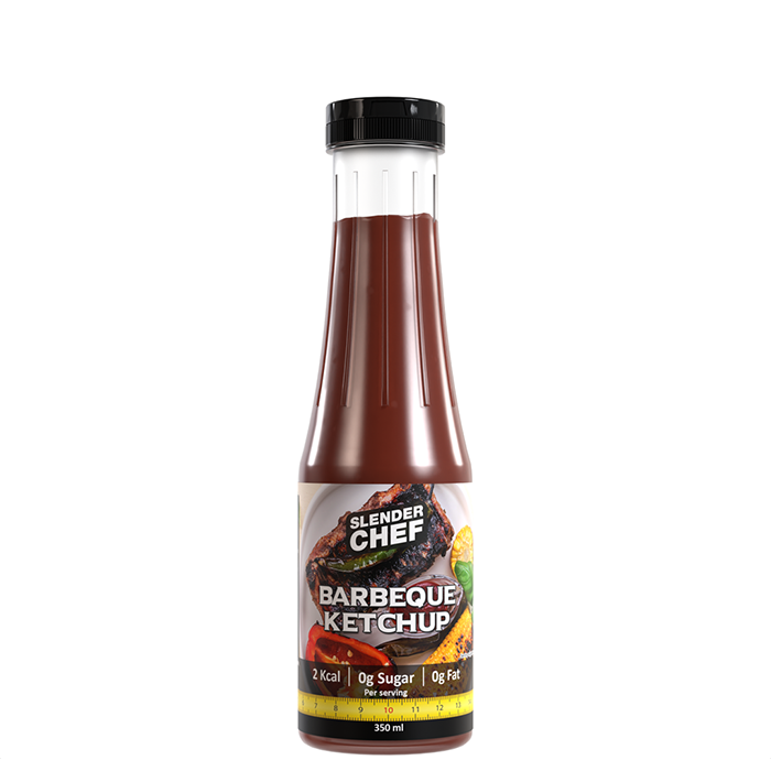Slender Chef Lavkalorisaus 350 ml bbq_ketchup