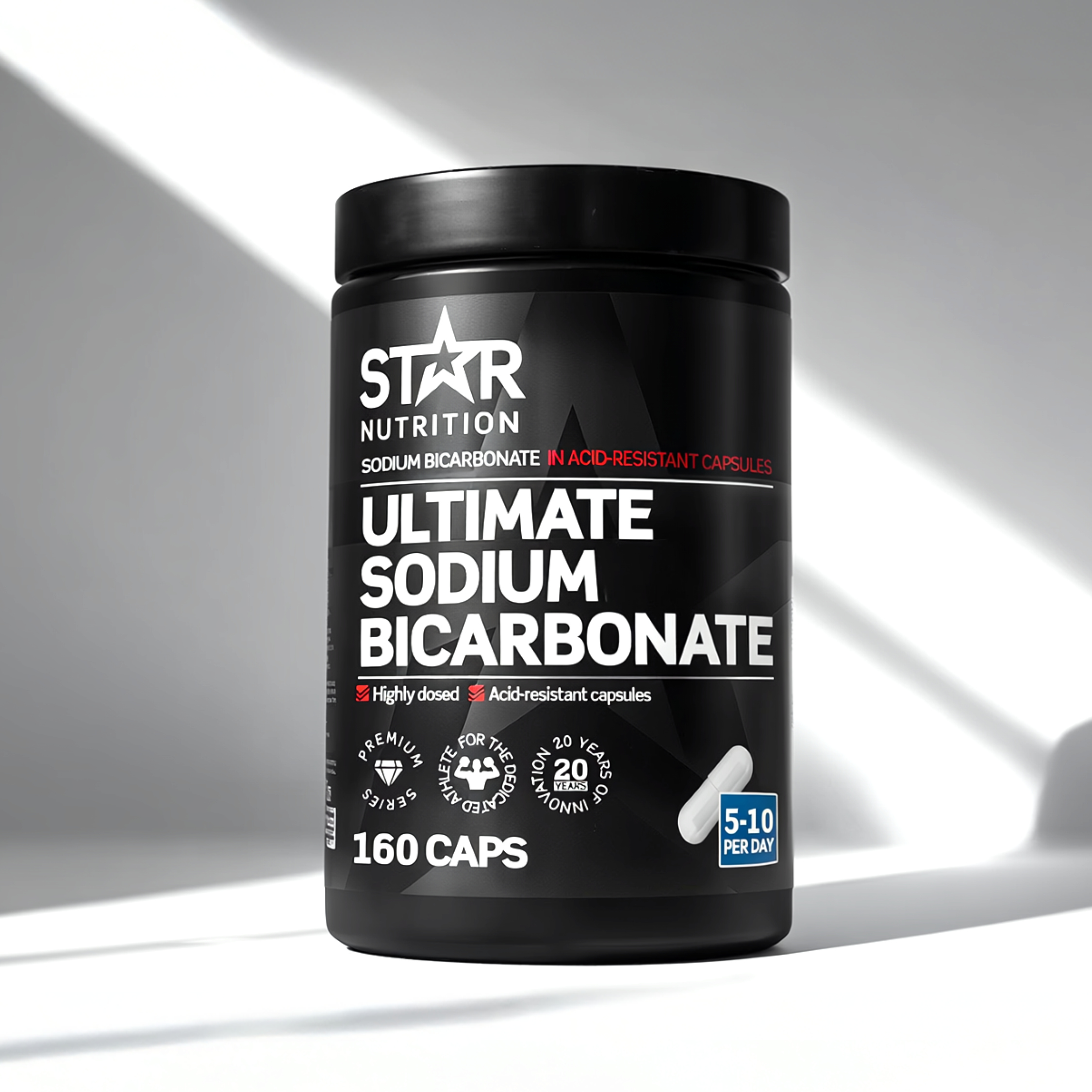 Sodium Bicarbonate 160 kapsler