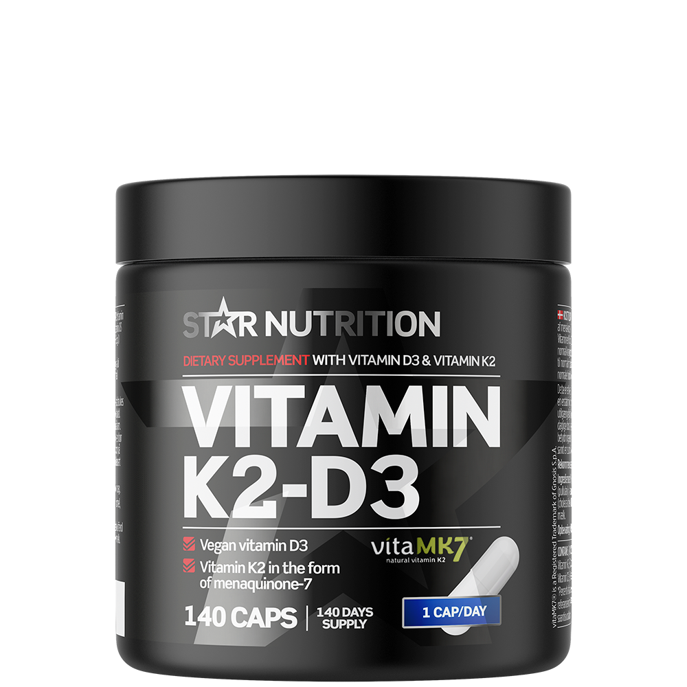 Vitamin K2-D3 140 kapsler
