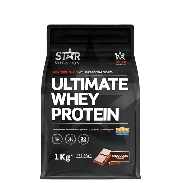 Ultimate Whey Myseprotein 1 kg chocolate