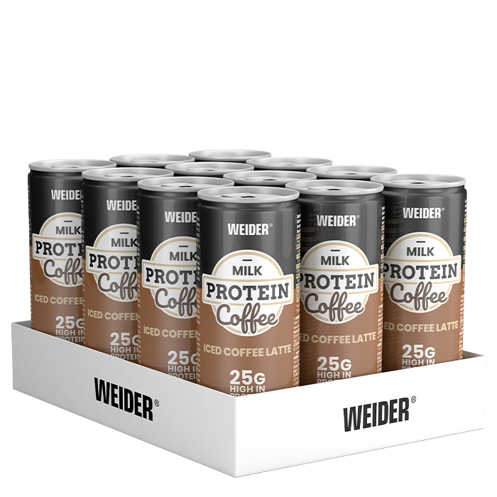 12 x Weider Protein Shake Kaffe 250 ml