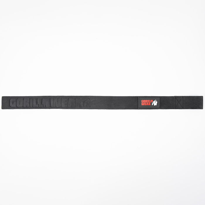 Lifting Straps L&aelig;r Svart