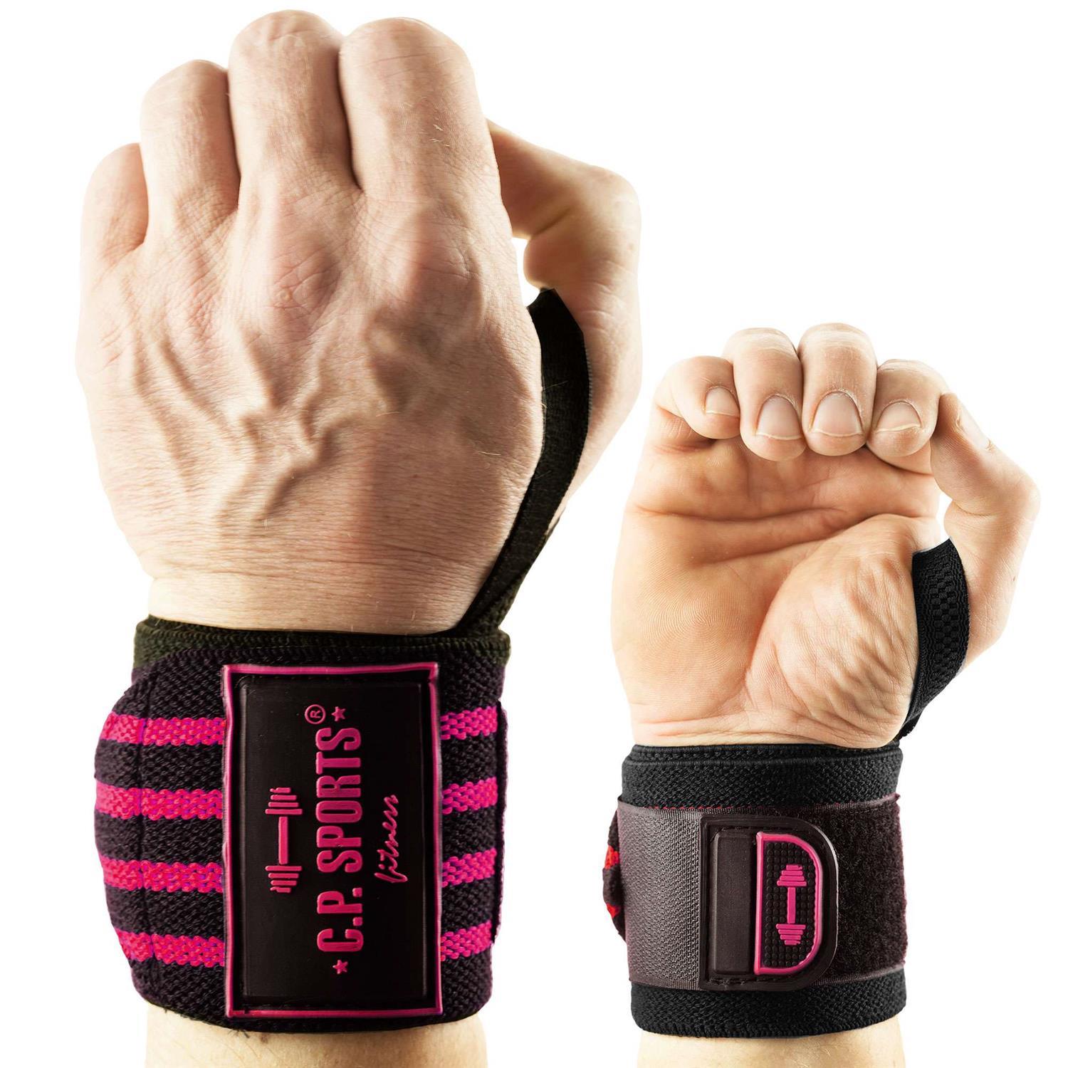 Strongman h&aring;ndleddslindringer 50 cm Rosa  