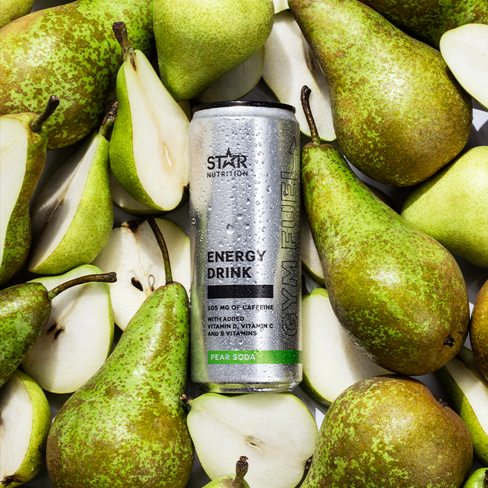 24 x Gym Fuel 330 ml pear_soda