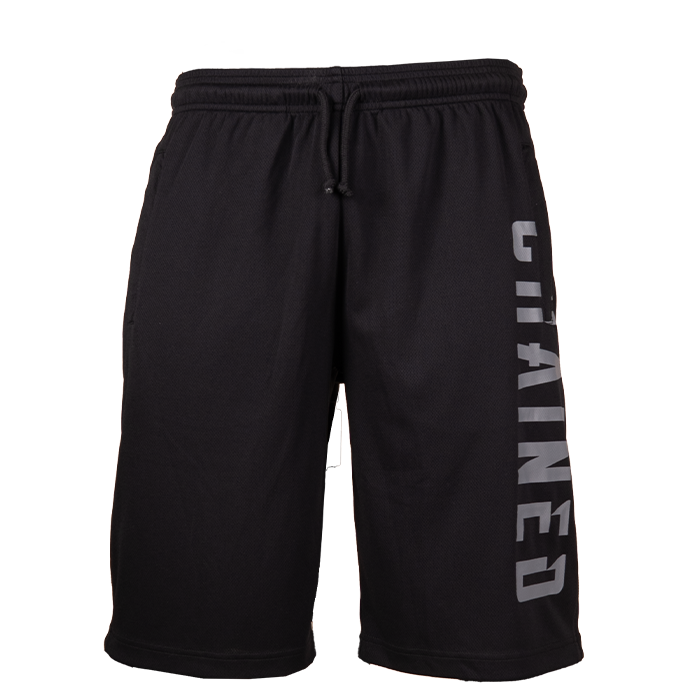 Chained Mesh Shorts Svart