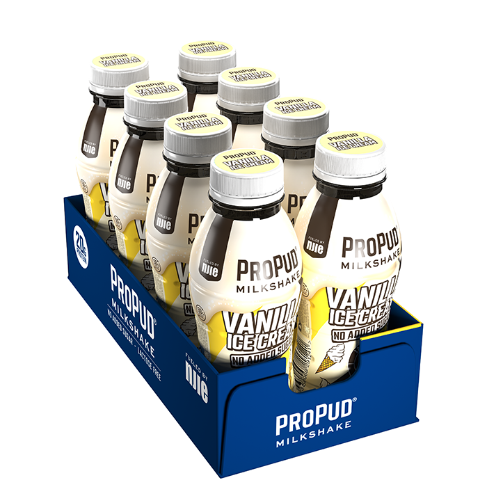 8 x ProPud Protein Milkshake 330 ml vanilla_ice_cream