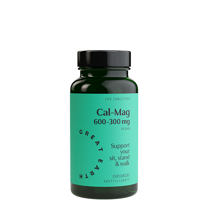 Kalsium Magnesium 600/300 mg 120 tabletter