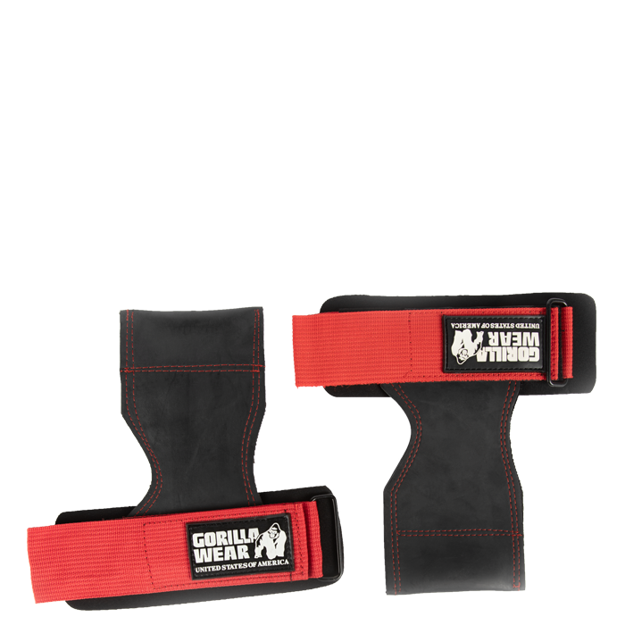 Lifting Straps Svart/R&oslash;d