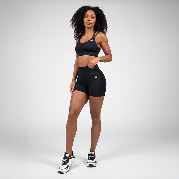 Whitney s&oslash;ml&oslash;s sport-BH svart