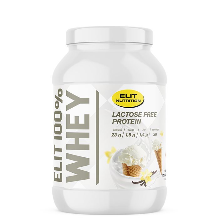 ELIT 100 % Whey Laktosefritt Proteinpulver 900 g vanilla_ice_cream