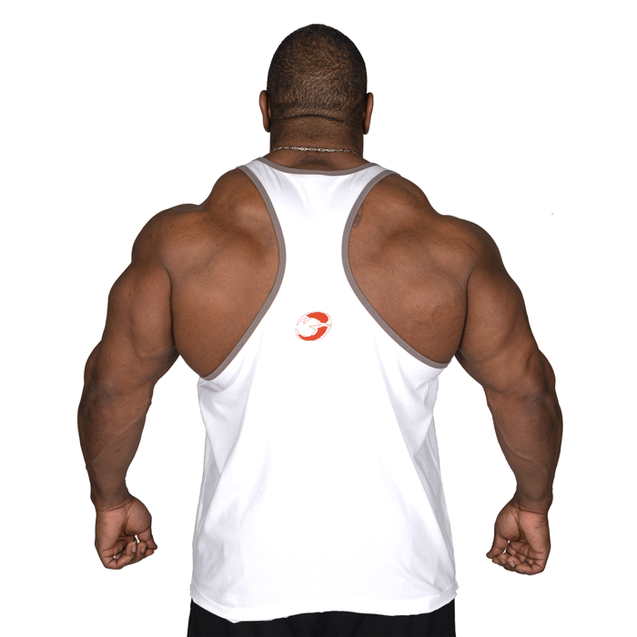 Vintage T-Back Singlet Hvit