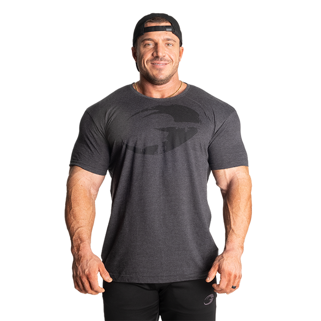 Cadet Tee, Dark Grey Melange