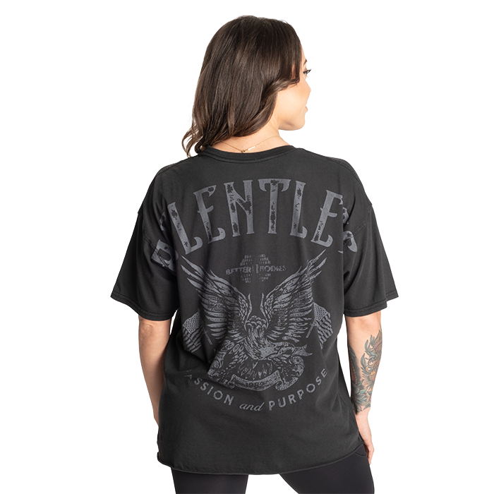 Relentless Oversize T-skjorte Svart