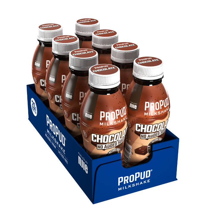 8 x ProPud Protein Milkshake 330 ml choklad