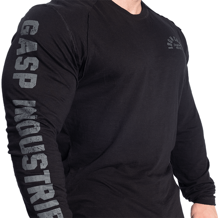 Throwback LS Tee, Black