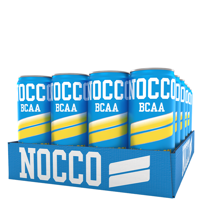 24 x NOCCO BCAA, 330 ml Limon