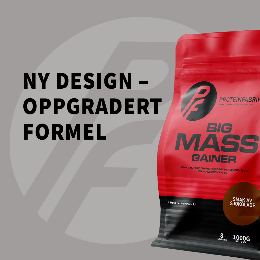 Big Mass Gainer, 1000 g sjokolade