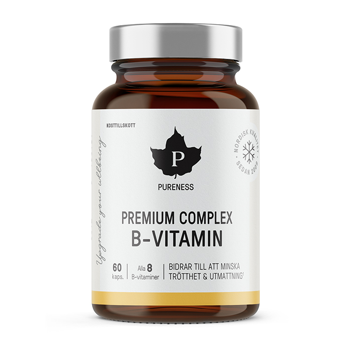 Premium Complex B-Vitamin 60 kapsler