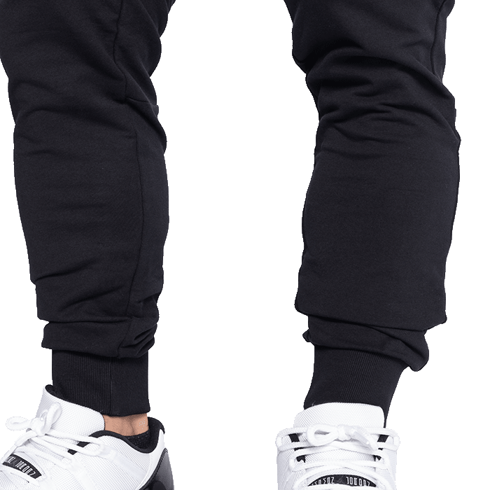 GASP Tapered Joggers, Black