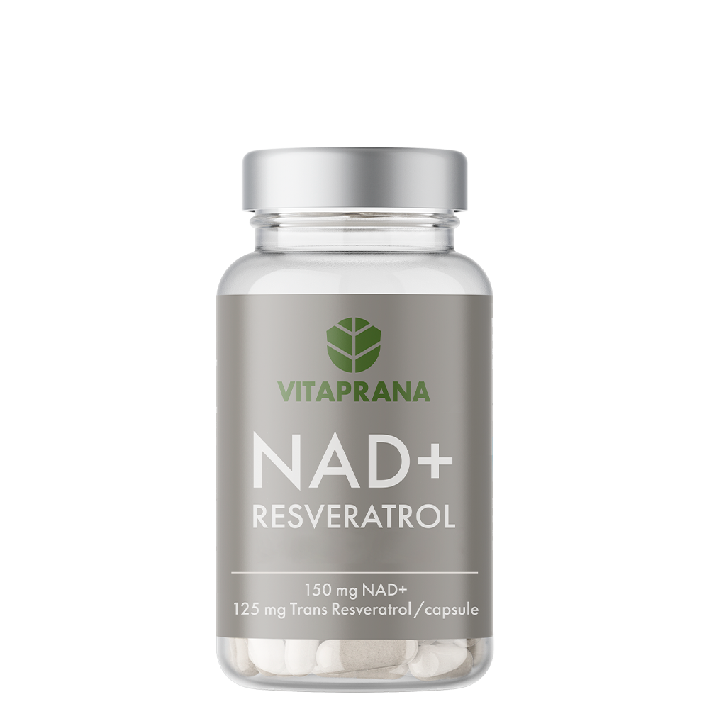 NAD+Resveratrol 60 kapsler