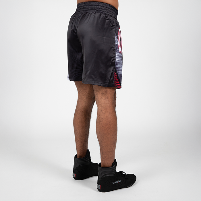 Clayton Boxershorts Svart R&oslash;d