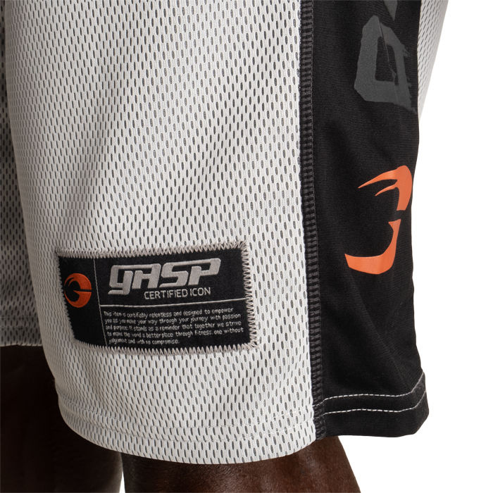 No1 Mesh Shorts Hvit Svart