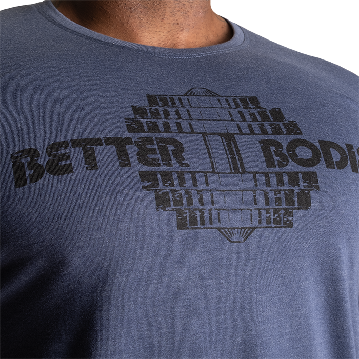 Recruit Tee, Sky Blue Melange