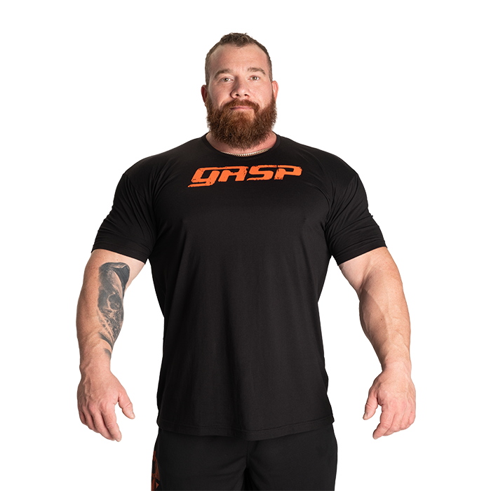 Legacy Gym T-skjorte Svart Orange