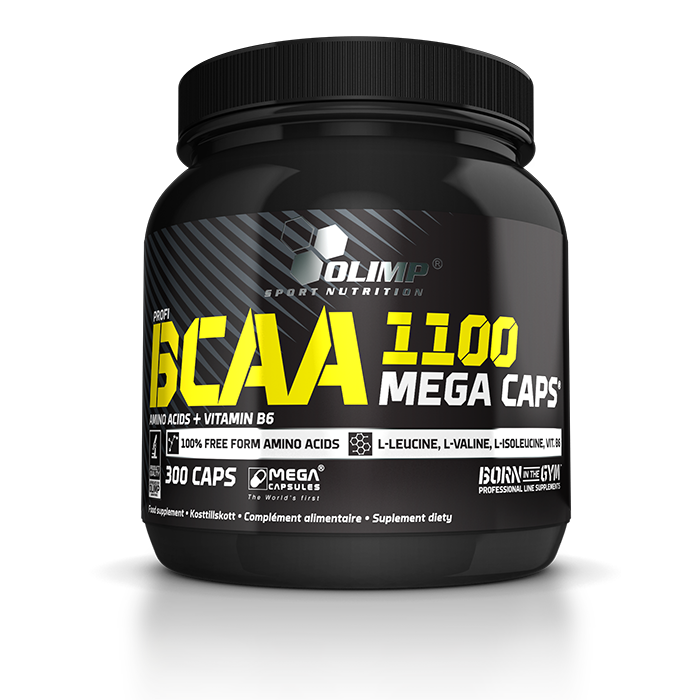 BCAA Mega Caps 300 kapsler