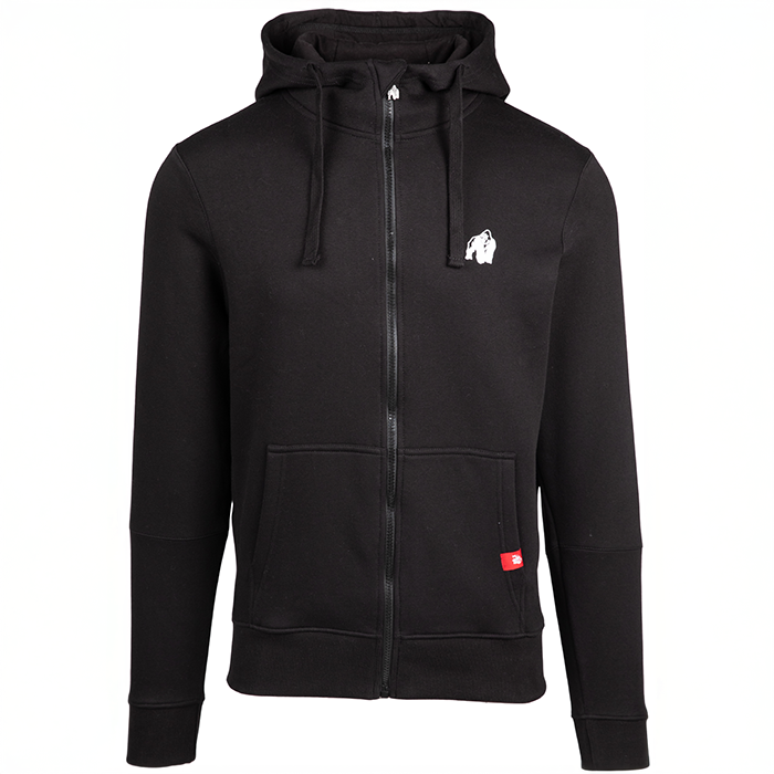 Leon Zip Hettegenser Svart