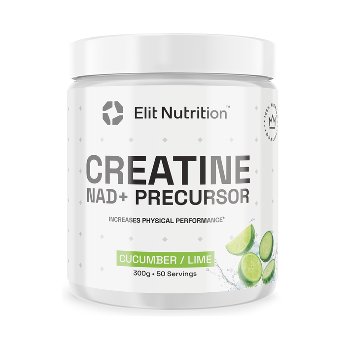 Creatine + NAD+ Kreatin Lime/Agurk 300 g