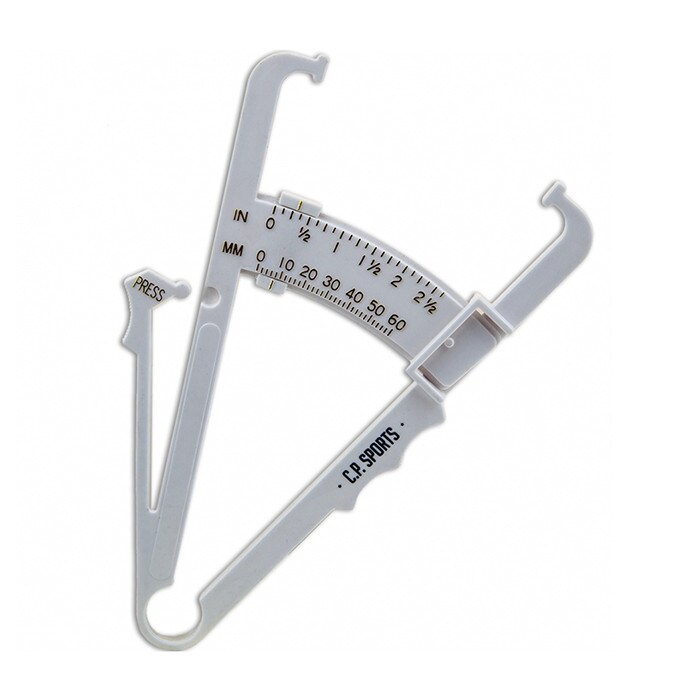 Fat Caliper Kroppsfettm&aring;ler Hvit