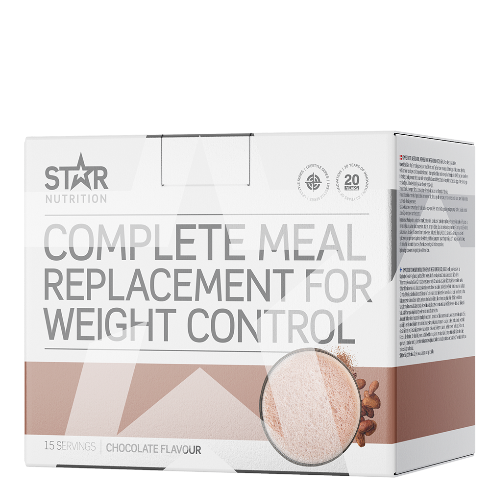 Complete Meal M&aring;ltidserstatning Vektkontroll 15 porsjoner choklad
