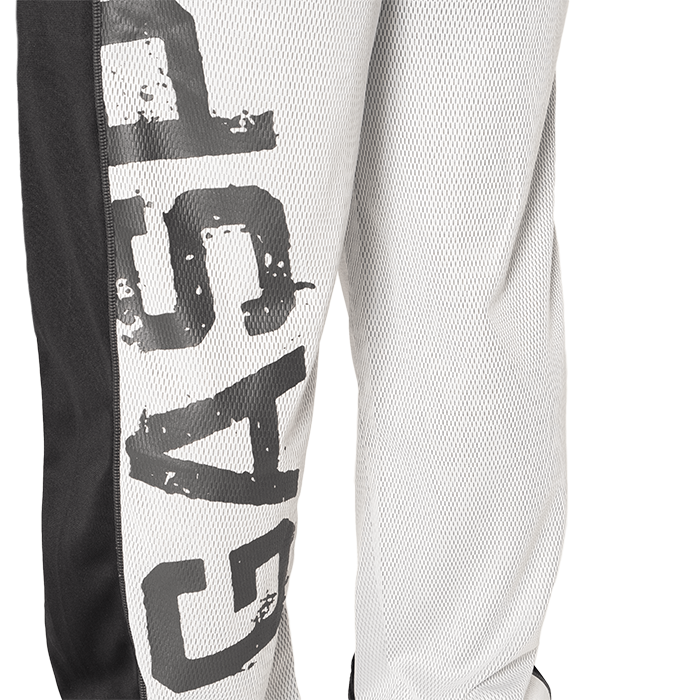 No 1 Mesh Pant, White/Grey