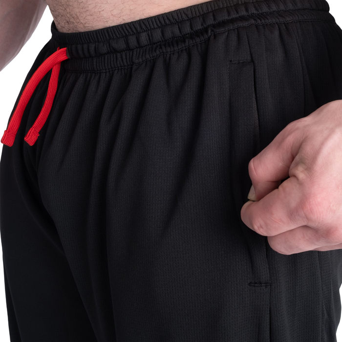 Basketshorts Svart R&ouml;d