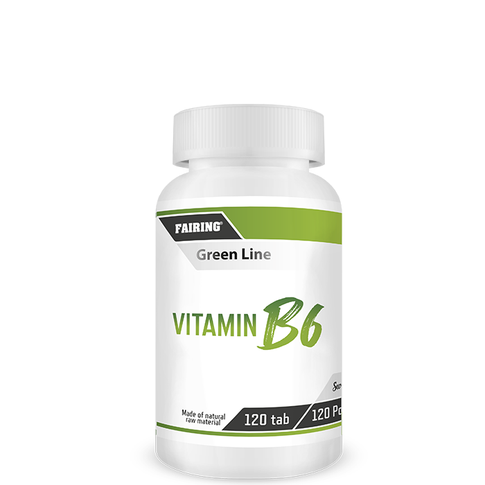 Vitamin B6 120 kapsler