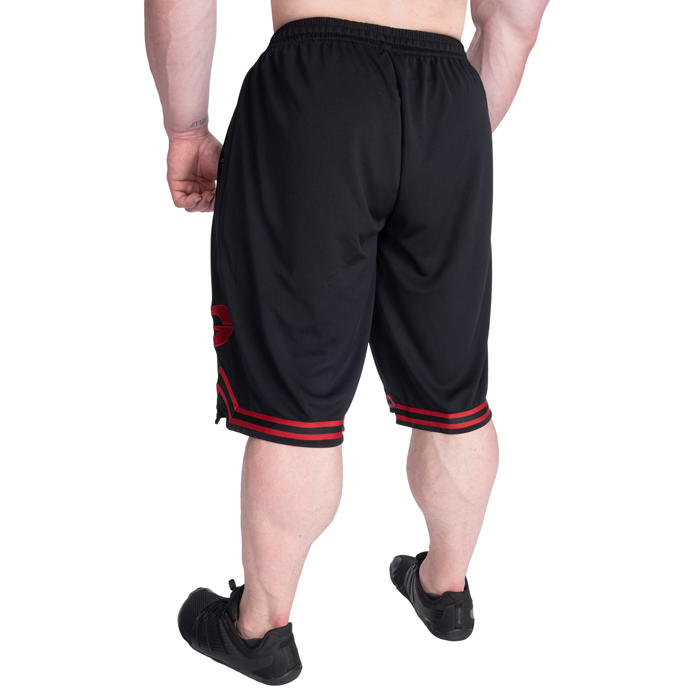 Basketshorts Svart R&ouml;d