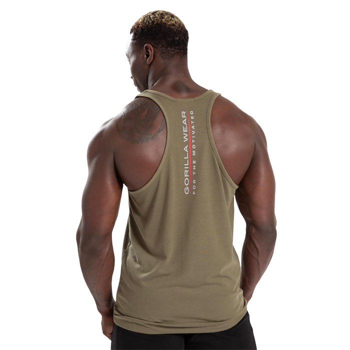 Lafayette Racerback Tank Top, Army Green