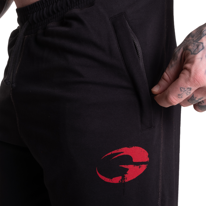 Vintage Sweatpants Svart R&oslash;d