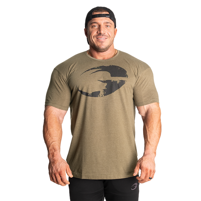 Cadet Tee, Army Green Melange