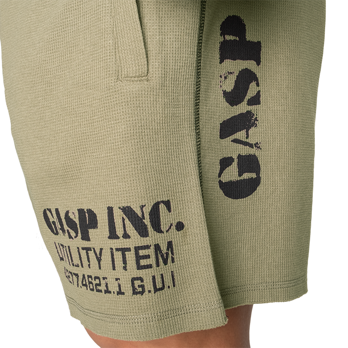 Thermal Shorts 6", Washed Green